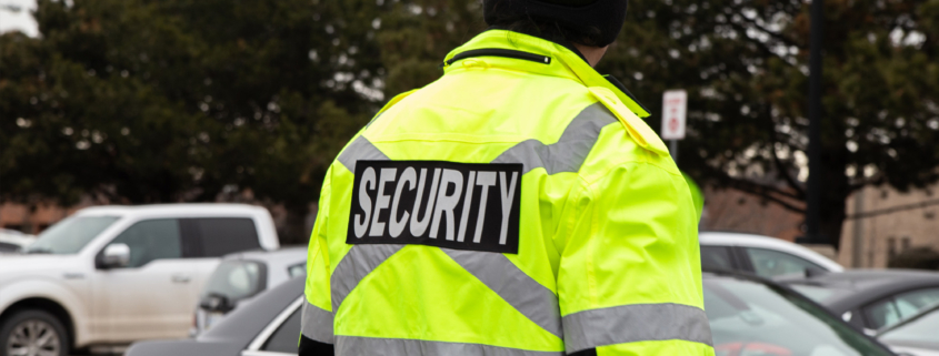 Security Officer Parking Lot